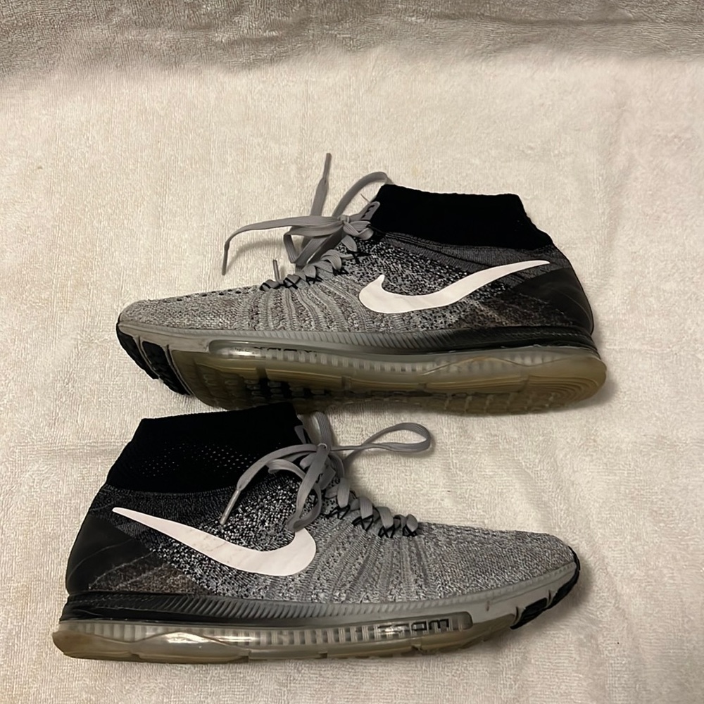 Nike Zoom All Out Flyknit 'Wolf Grey' size 10